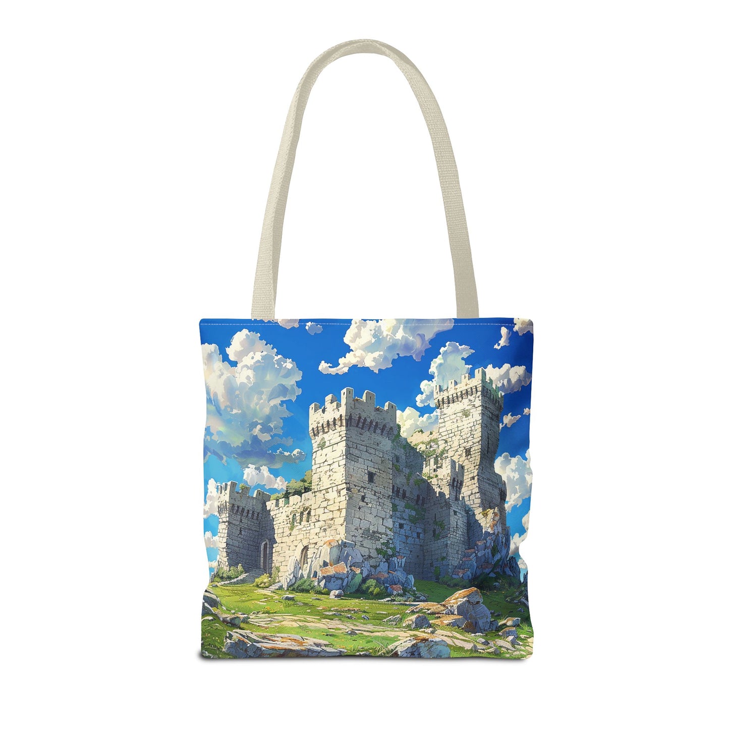 Majestic Castle Tote Bag - Carry the Majesty of a Castle in Your Hands! Available in 3 sizes.