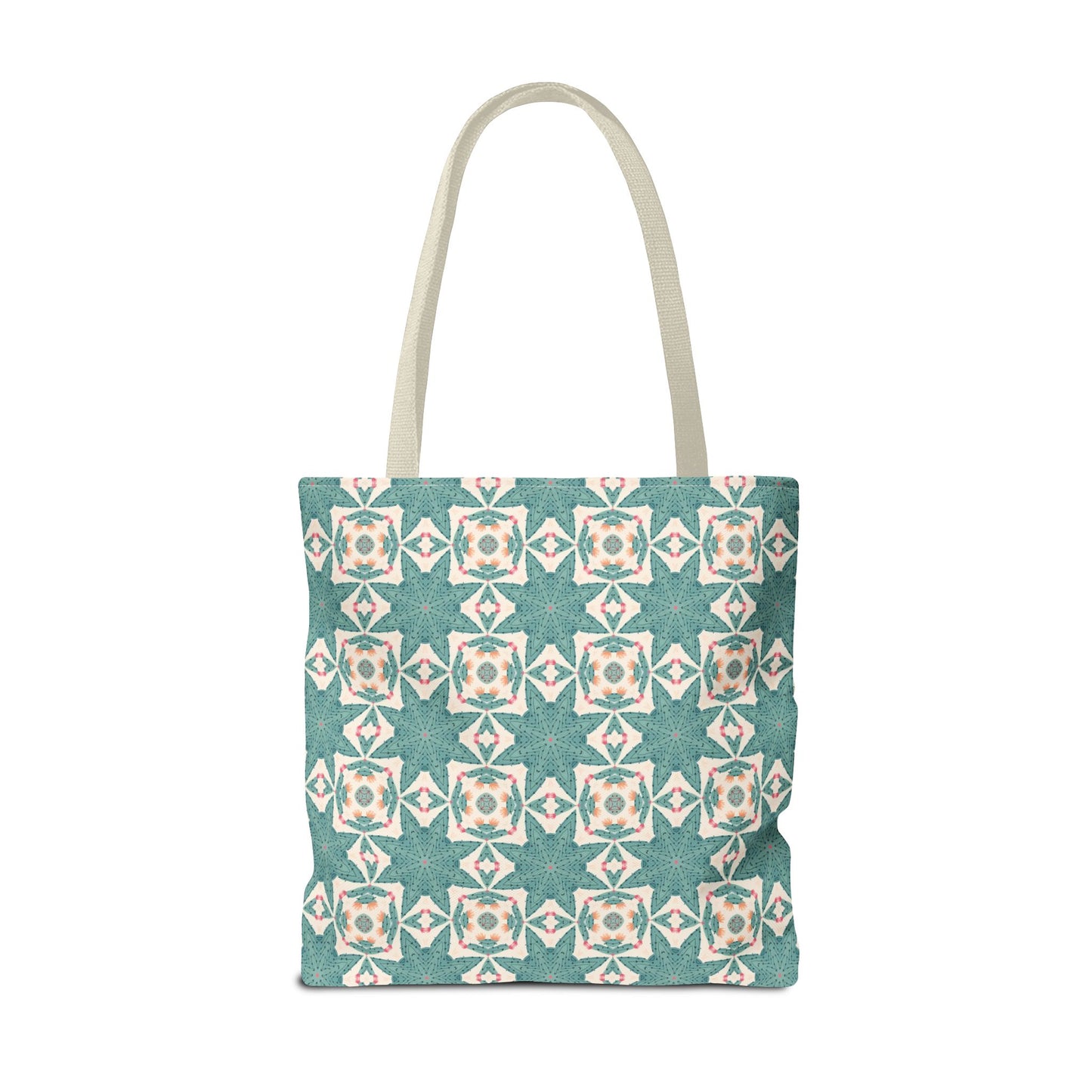Desert Cactus Star Tile Tote Bag - Carry Southwest Charm Wherever You Go! Available in 3 sizes.
