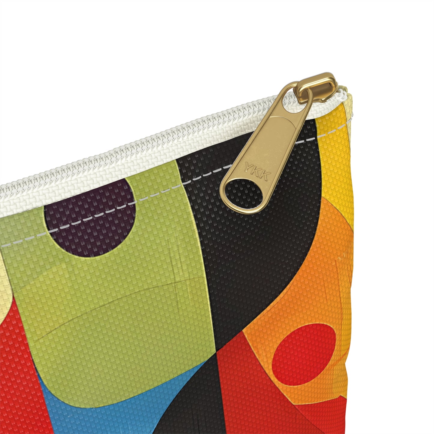 Linear Color Mesa Accessory Pouch - Color Your Journey with Bold, Linear Elegance! Available in 2 sizes.