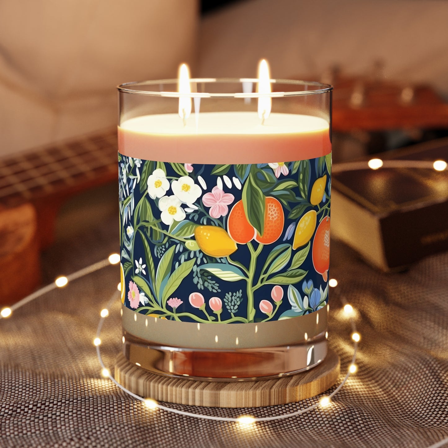 Magical Fruitiness 100% Soy Wax Scented Candle - 11 oz. Full-Glass, Phthalate-Free & Lead-Free - Three Fragrance Options