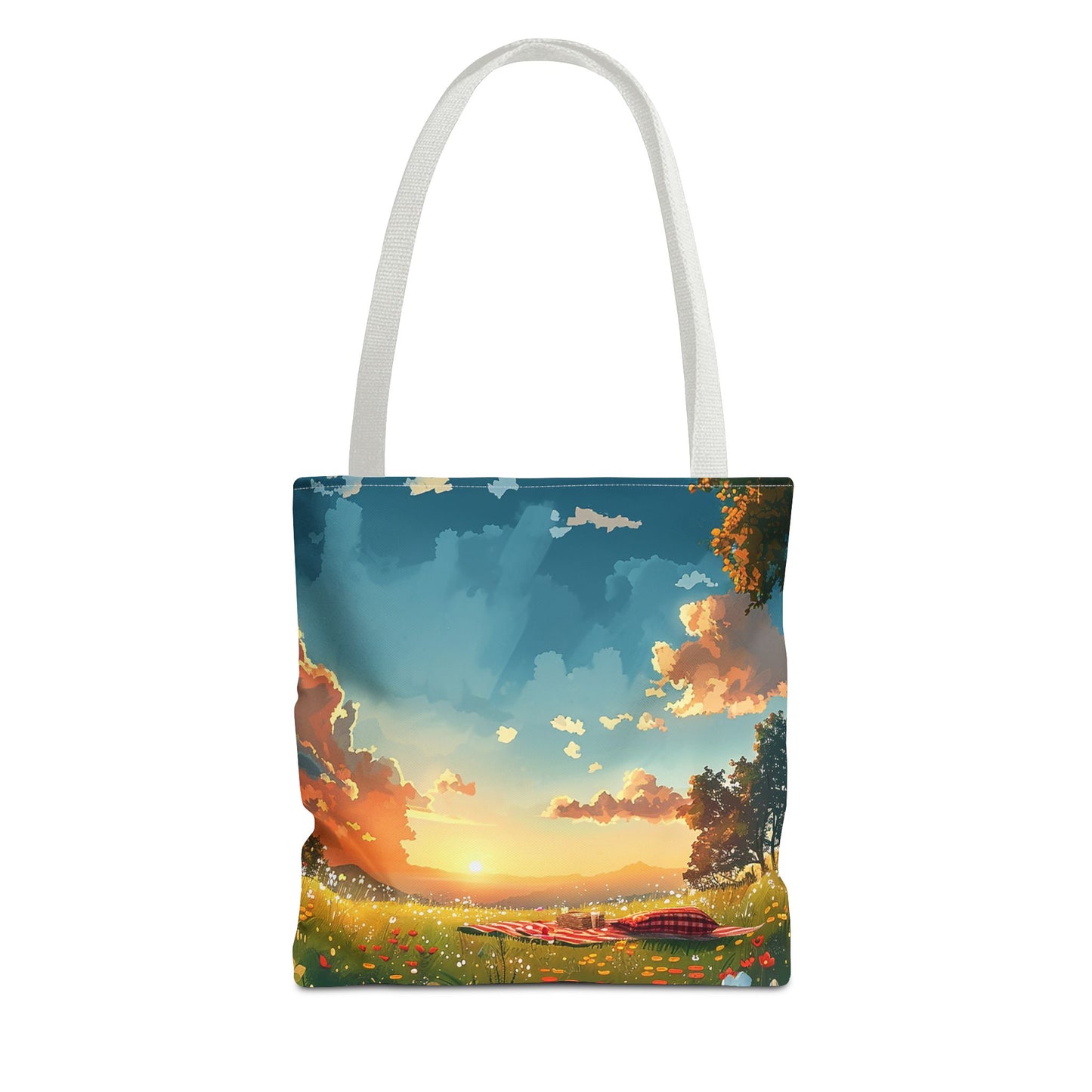Meadow Picnic Tote Bag - Pack a Picnic, Pack Some Style - Your Meadow Awaits! Available in 3 sizes.