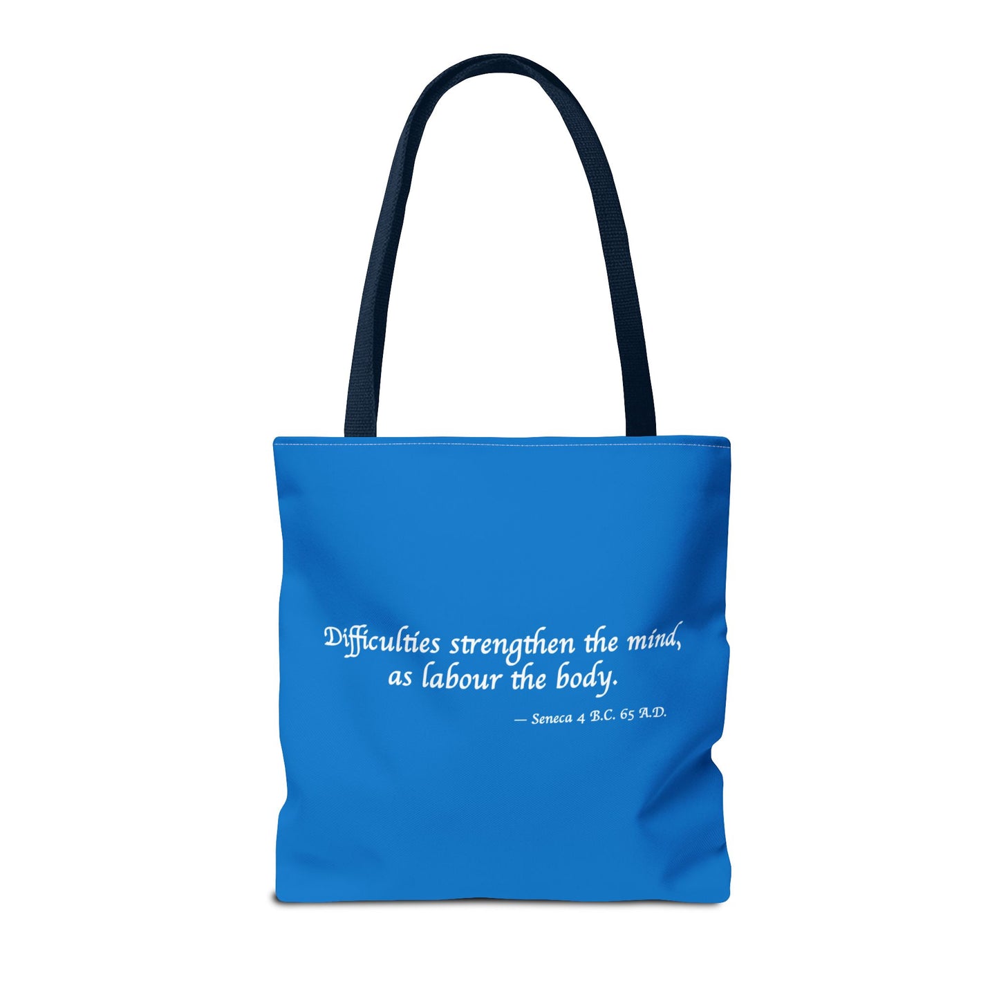 Strength Through Challenges Tote Bag - Carry Wisdom - Embrace Strength! Available in 3 sizes.