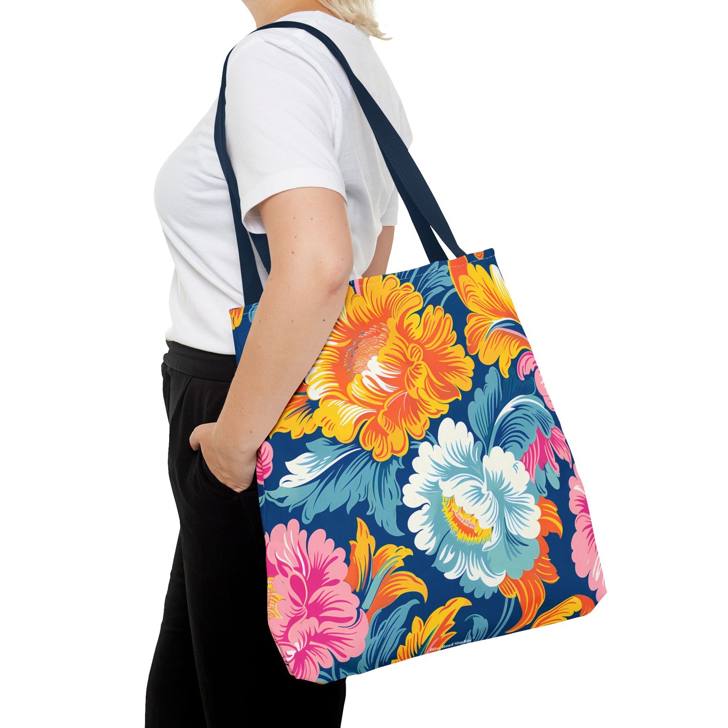 Chintz Charm Tote Bag - Carry Timeless Elegance with You! Available in 3 sizes.