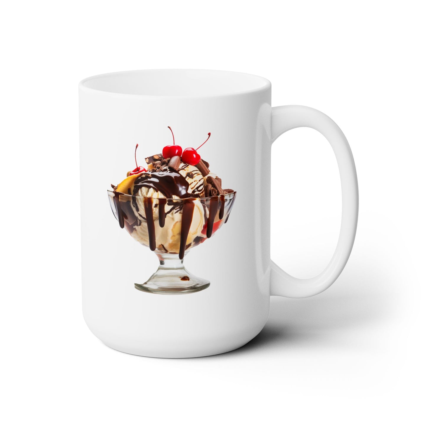 100% Committed to My Diet, But Not Today Ceramic Mug - 15 oz. - Indulge in a Sweet Sip (Diet Starts Tomorrow!)