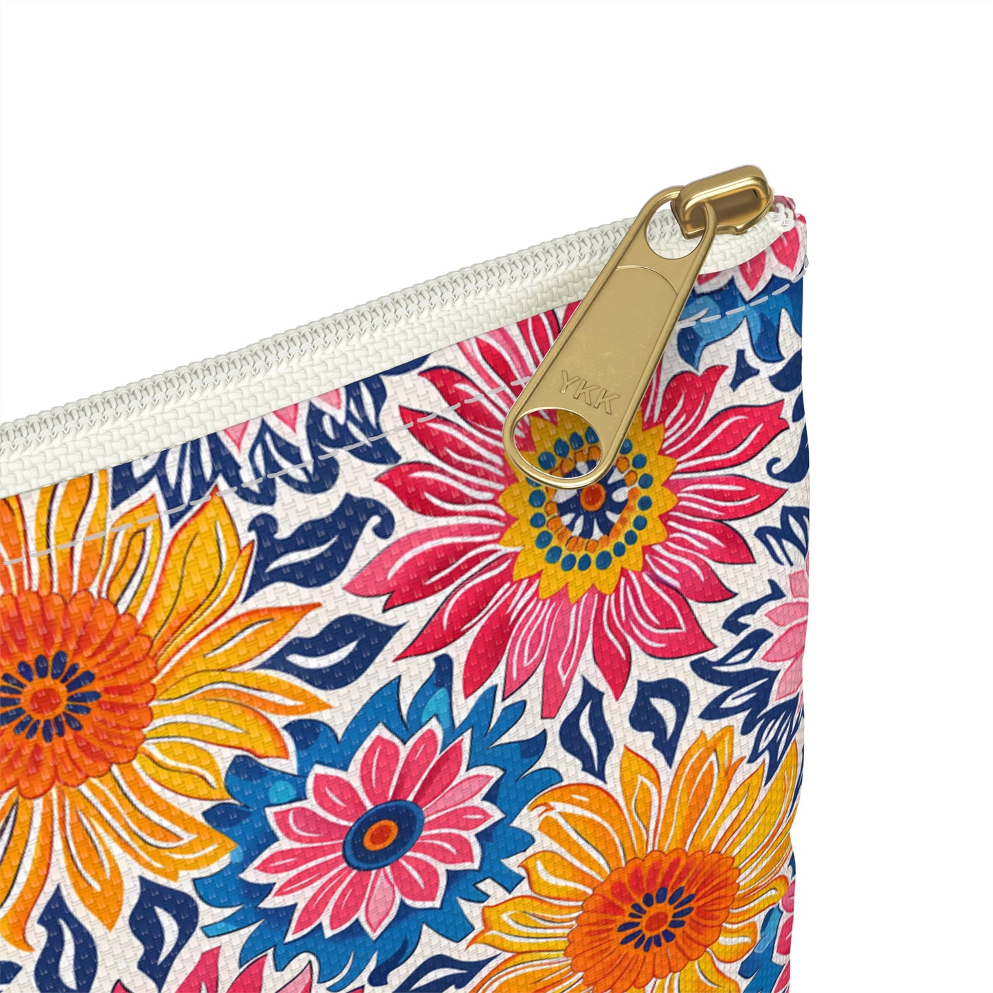 Sunsplash Petals Accessory Pouch - Carry a Burst of Sunshine Wherever You Go! Available in 2 sizes.