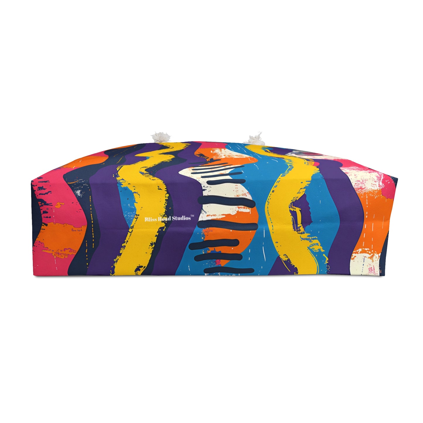 Waveform Vibes Weekender Bag - Ride the Waves of Modern Art - A Bold Statement for Your Journeys!