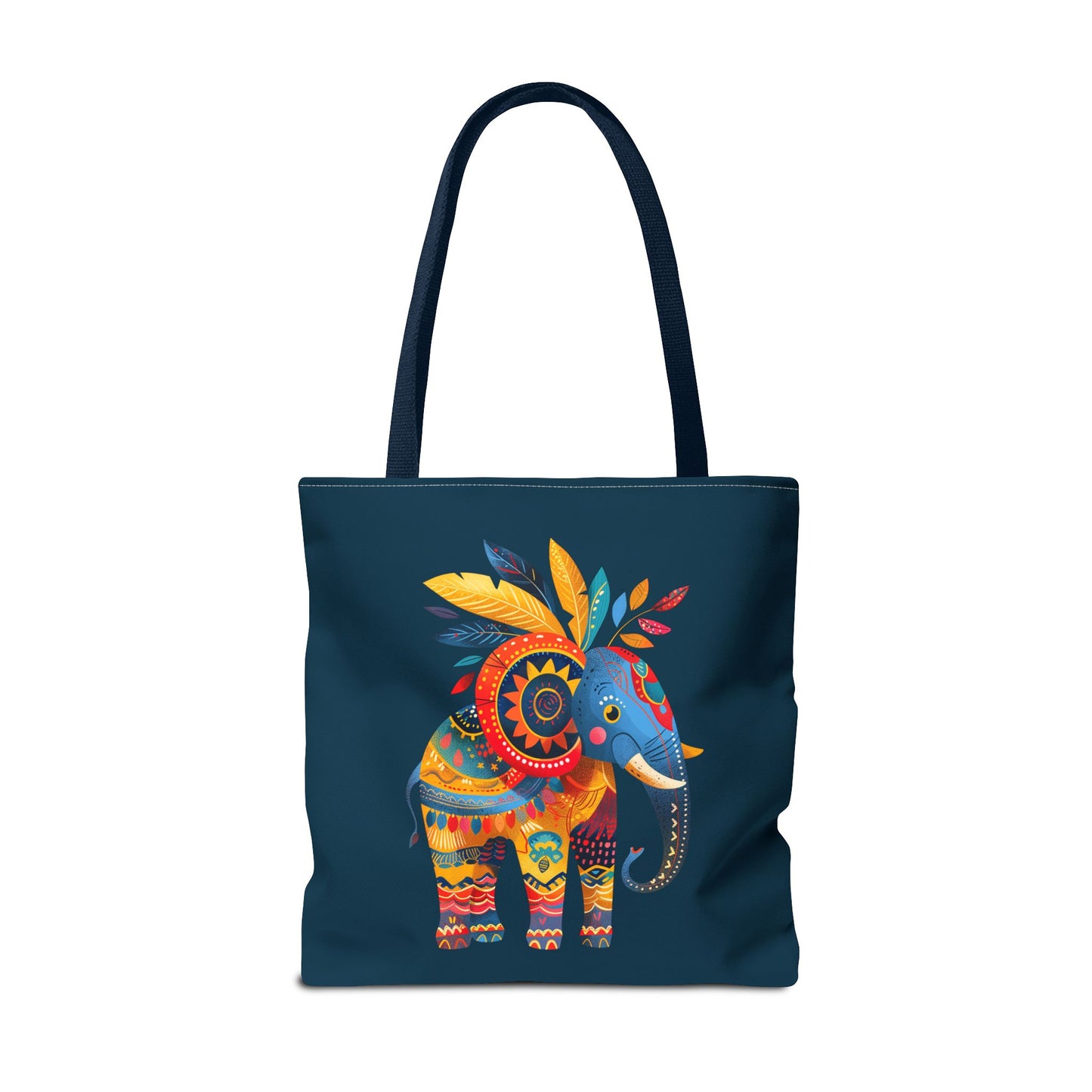 Ethnic Elephant Tote Bag - Carry the Spirit of the African Savanna with the Ethnic Elephant Tote! Available in 3 sizes.