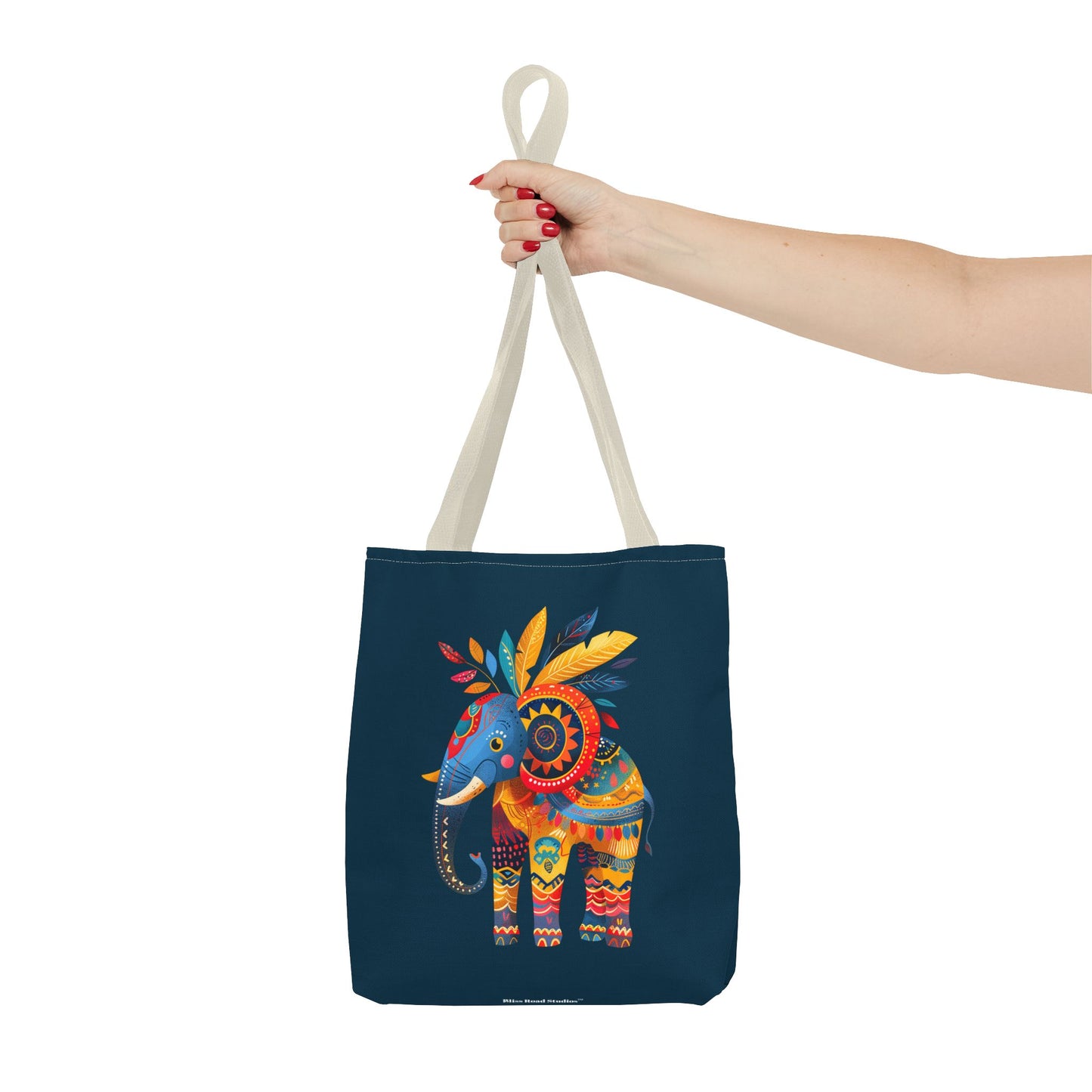 Ethnic Elephant Tote Bag - Carry the Spirit of the African Savanna with the Ethnic Elephant Tote! Available in 3 sizes.