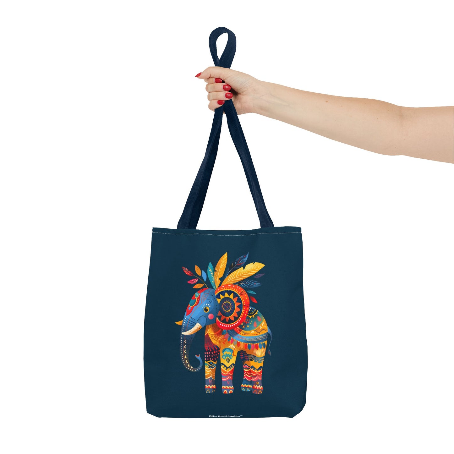 Ethnic Elephant Tote Bag - Carry the Spirit of the African Savanna with the Ethnic Elephant Tote! Available in 3 sizes.