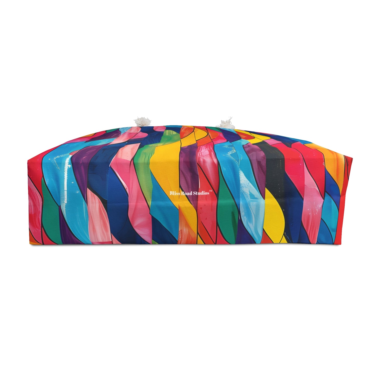 Retro Ripples Weekender Bag - Ride the Wave of Style - Where Retro Charm Meets Modern Flair!