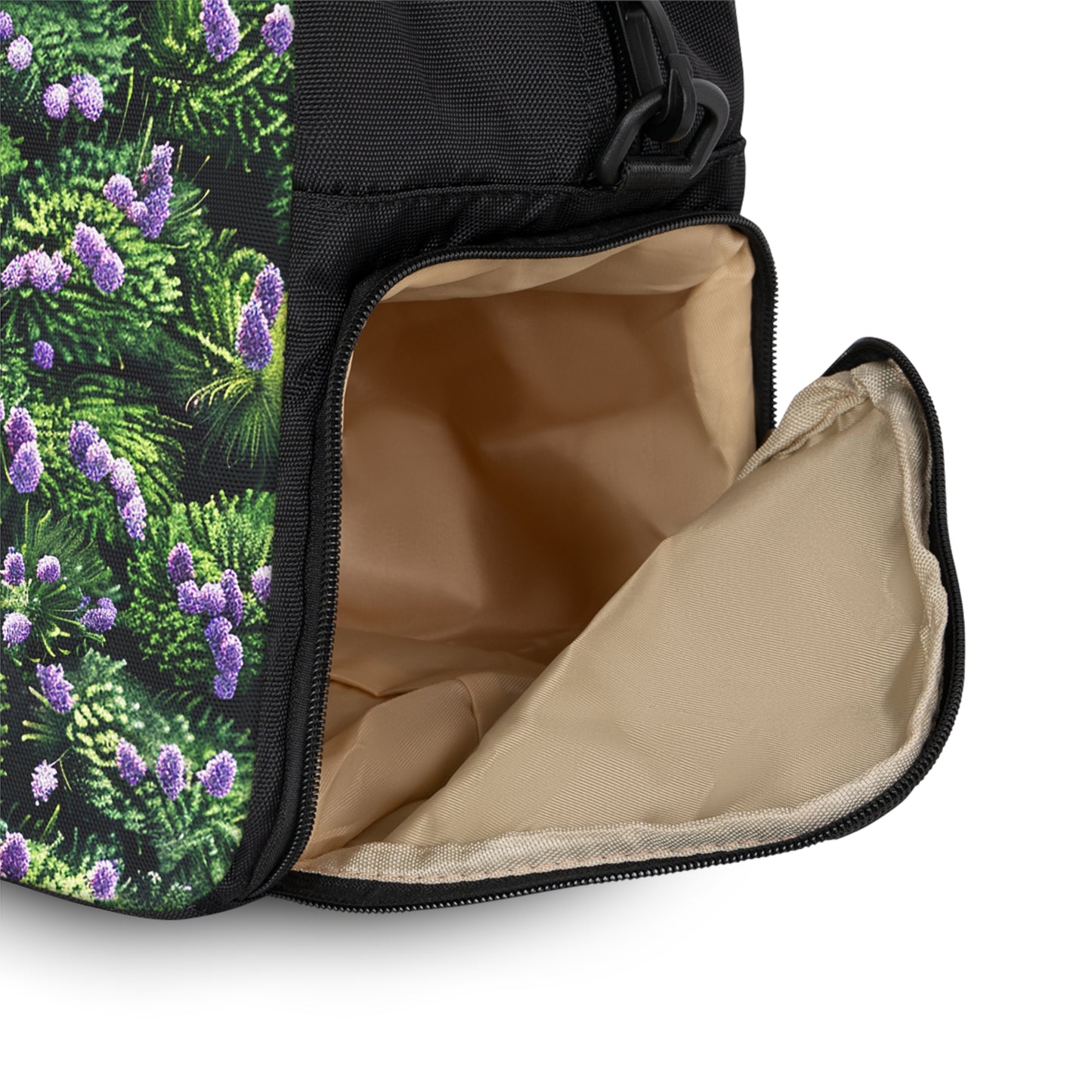 Lavender Dreamscape Fitness Gym Bag - Carry the Calm of Lavender Fields with You!