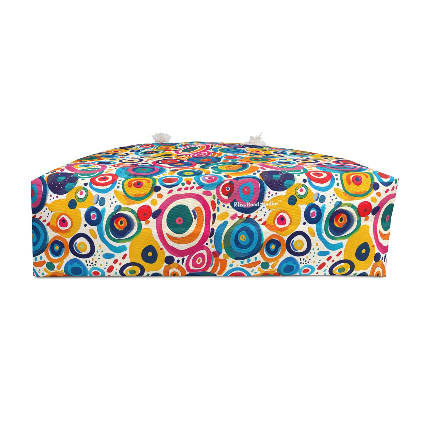 Pop Art Swirls Weekender Bag - Unleash Your Colorful Side - Travel with a Twist of Whimsy!