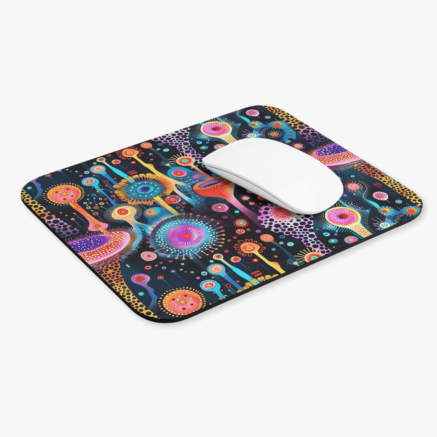Surreal Seascape Forest Mouse Pad - Add a Splash of Surreal Wonder to Every Click!