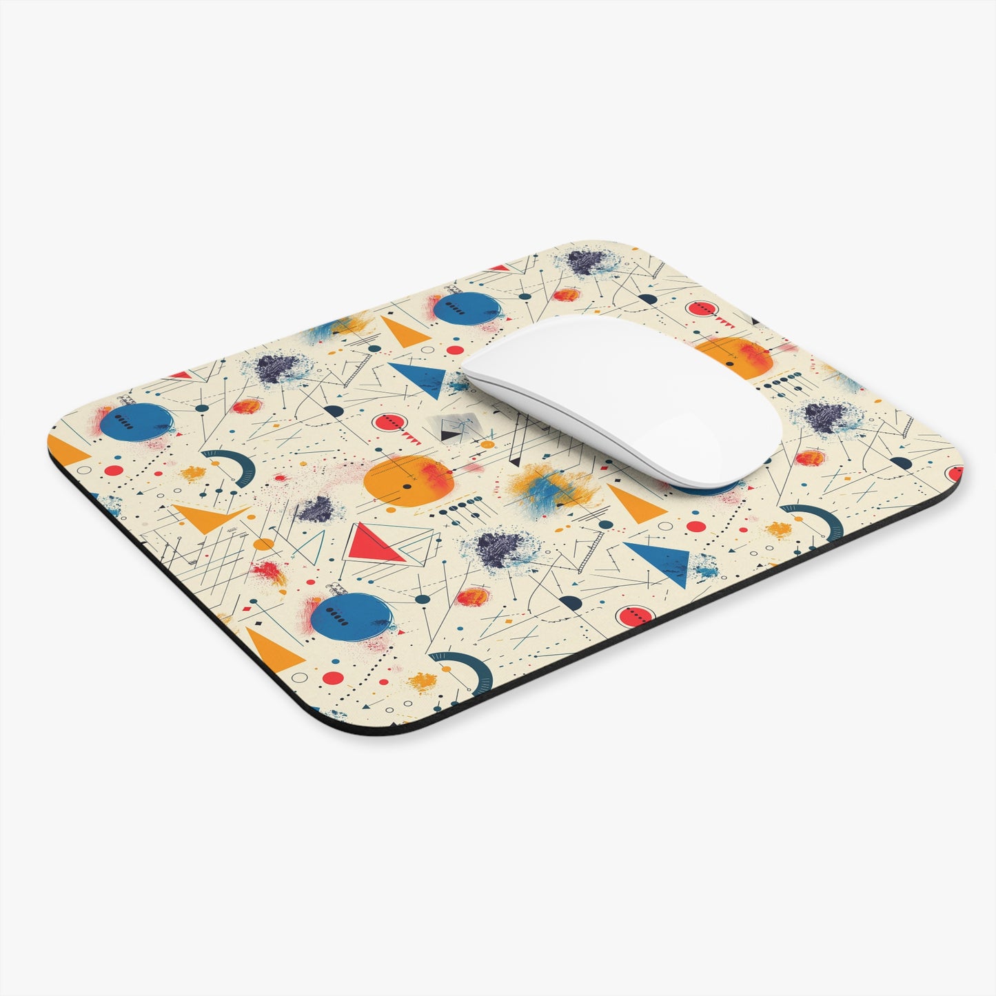 Geometric Harmony Mouse Pad - Navigate with Precision - Where Style Meets Functionality!