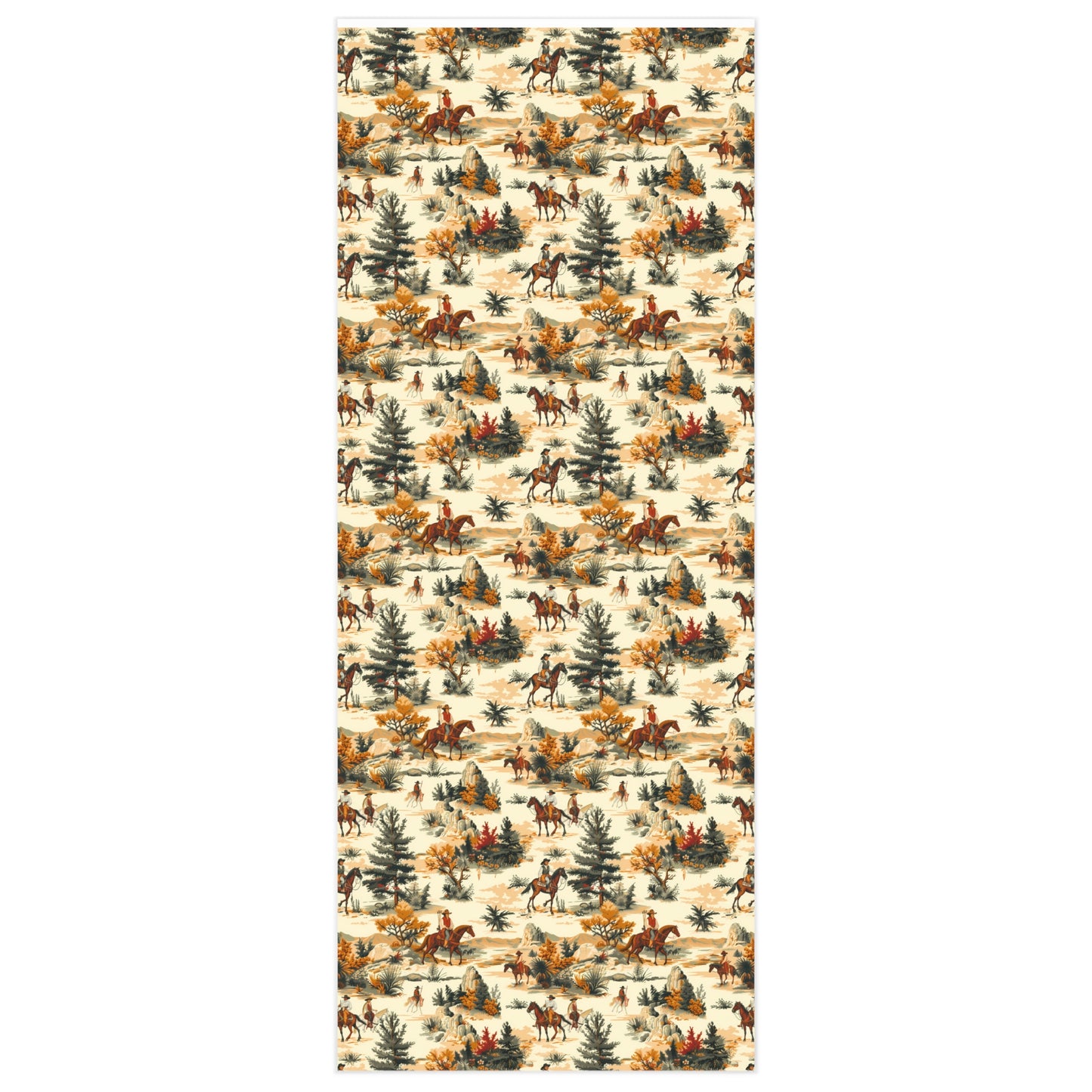 Western Days Wrapping Paper - Saddle Up Your Gifts with Western Charm! Available in 2 sizes.
