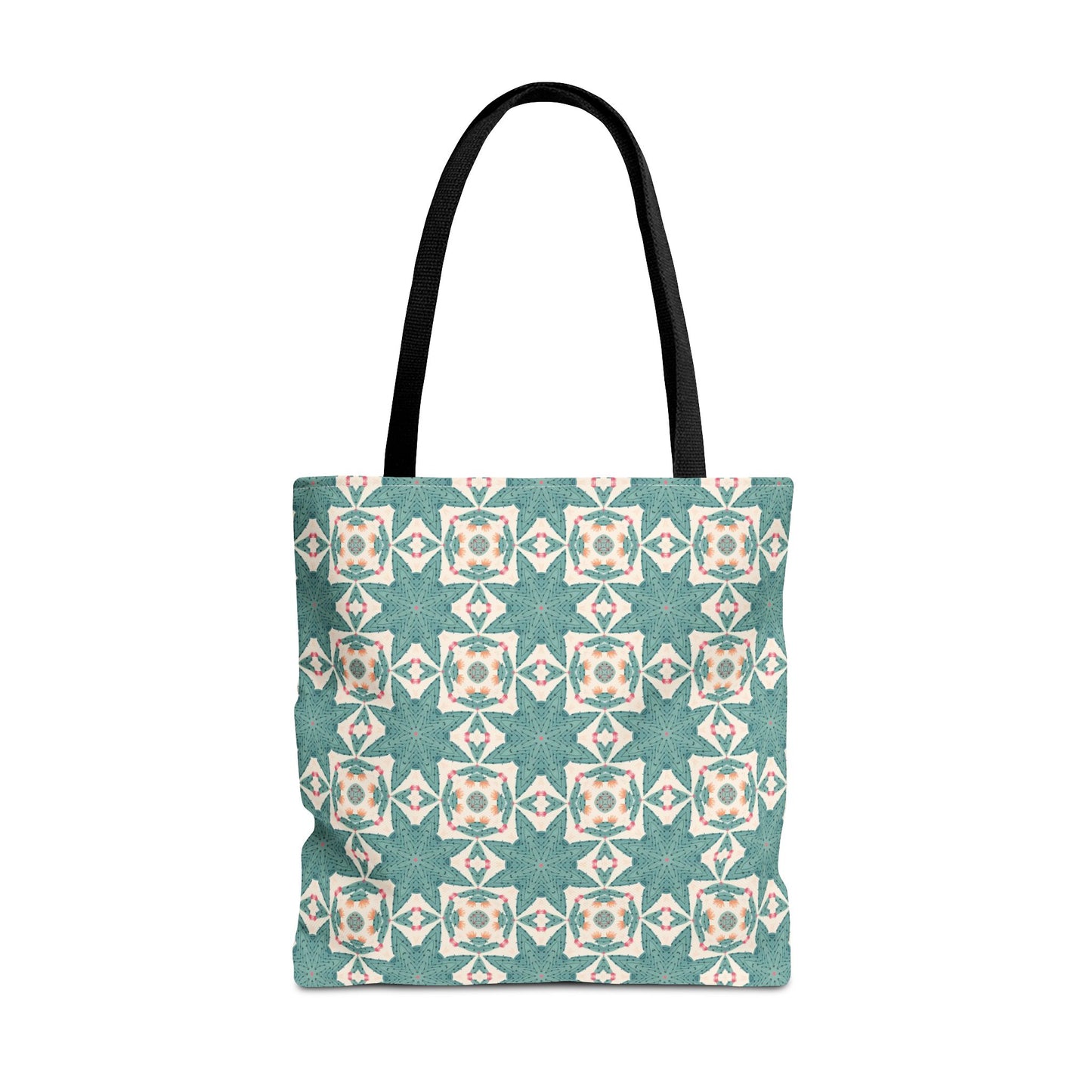 Desert Cactus Star Tile Tote Bag - Carry Southwest Charm Wherever You Go! Available in 3 sizes.