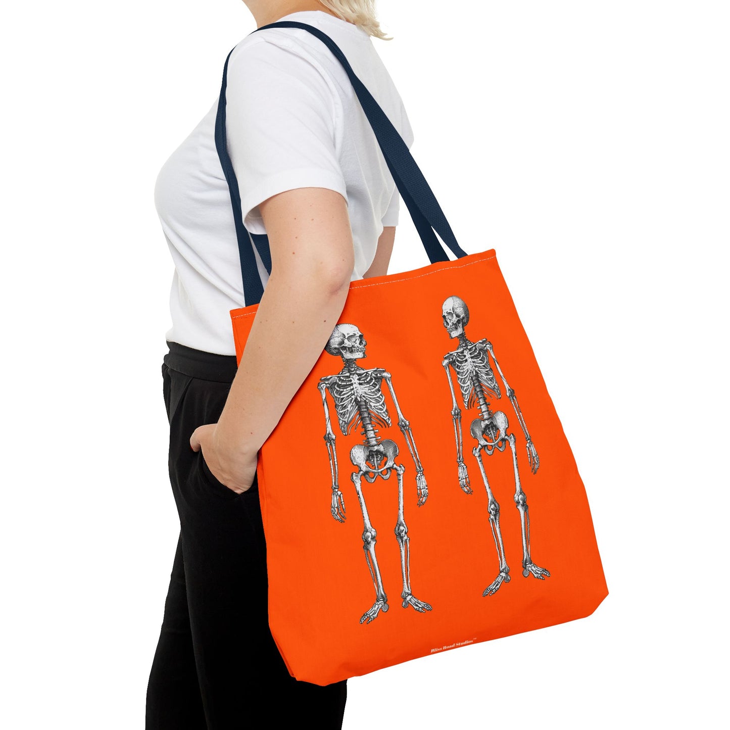 Boo Buddies! Halloween Tote Bag - Carry Some Spooky Style with Your Bony Buddies! Available in 3 sizes.