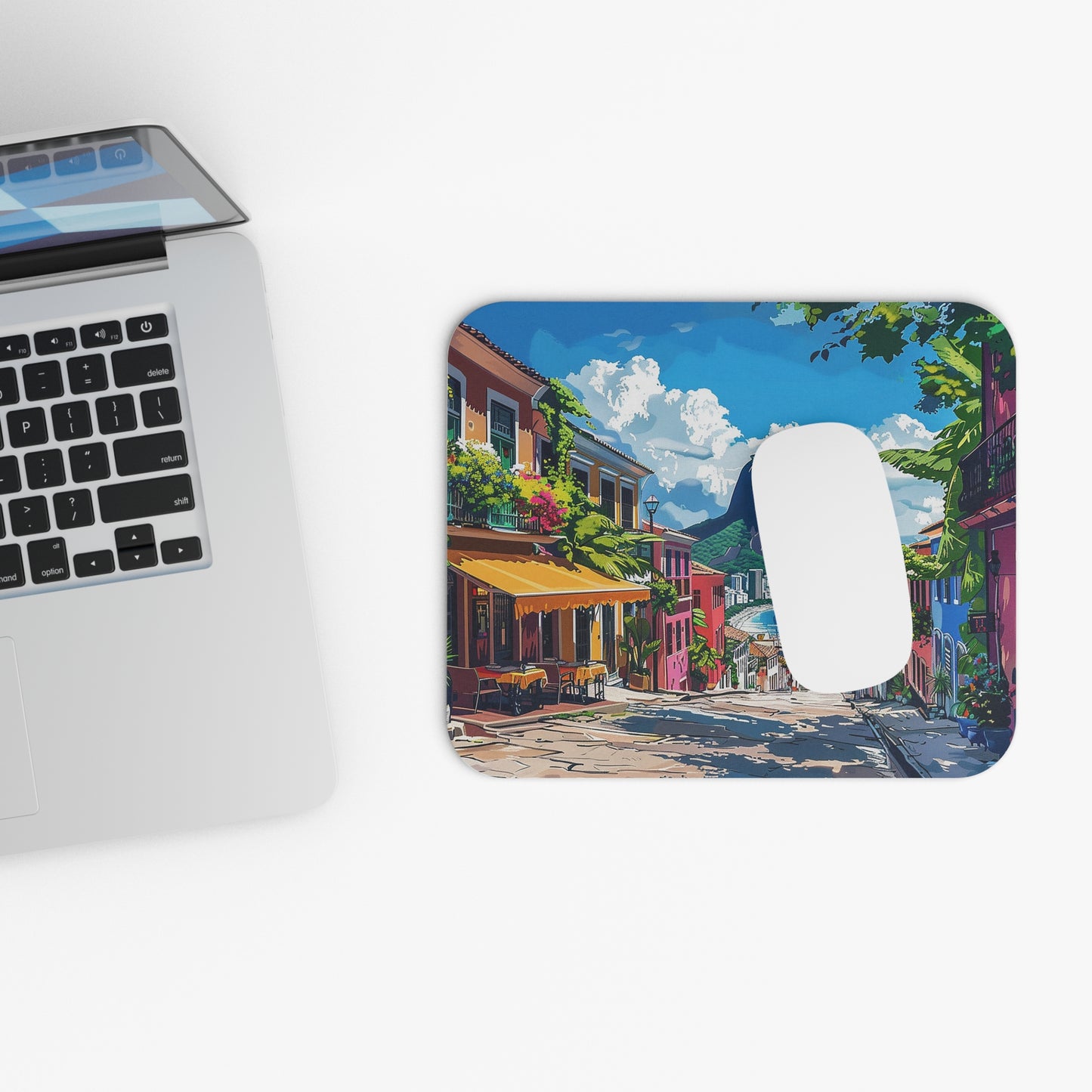 Rio de Janeiro Paradise Mouse Pad - Bring the Vibrant Spirit of Rio to Your Desk!