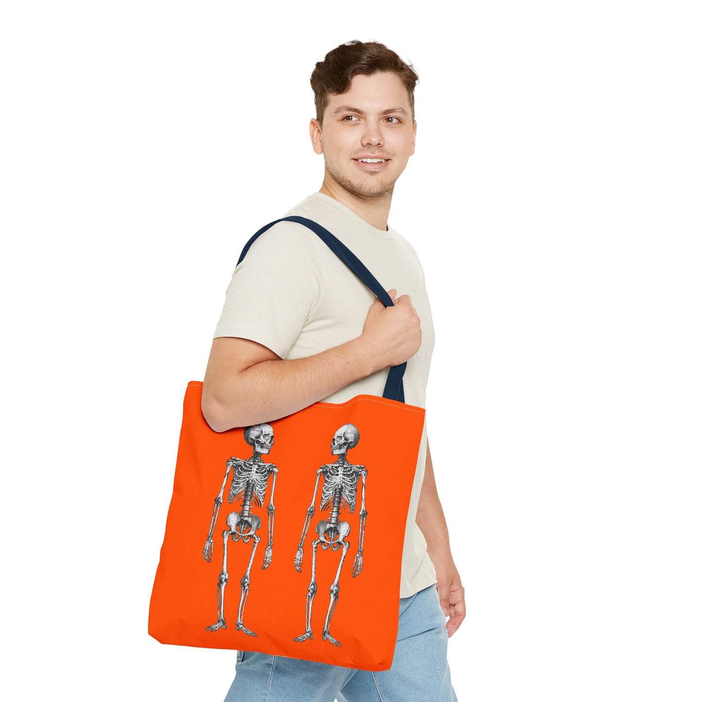 Boo Buddies! Halloween Tote Bag - Carry Some Spooky Style with Your Bony Buddies! Available in 3 sizes.