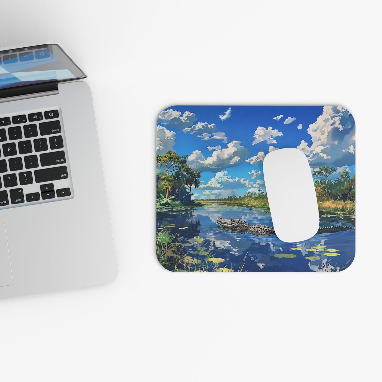 Everglades Encounter Mouse Pad - Bring the Wild Beauty of the Everglades to Your Desk!