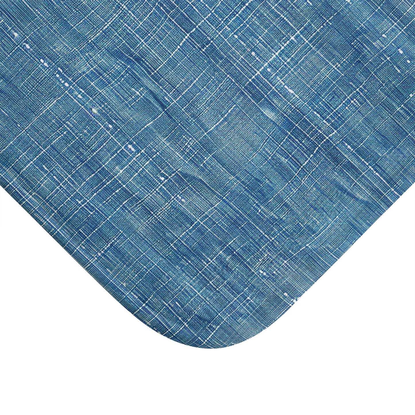 Blue Denim Bath Mat - Step into Comfort and Timeless Denim Charm! Available in 2 sizes.