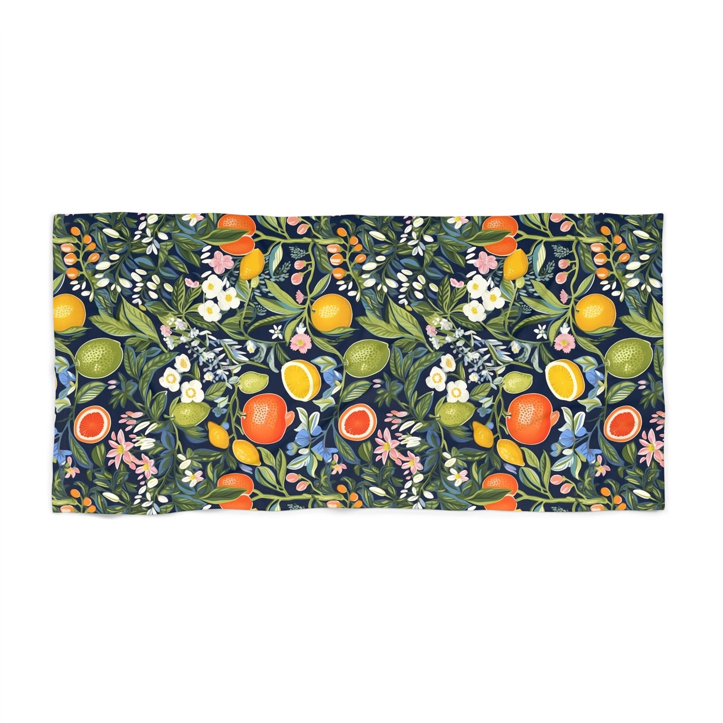 Magical Fruitiness Luxurious Beach Towel - Frolic in Fruity Fun! Available in 2 sizes.