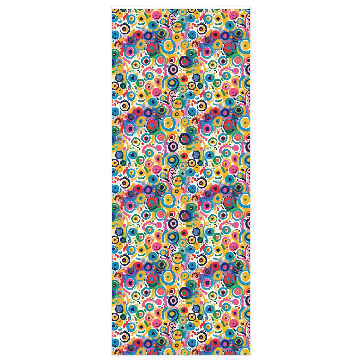 Pop Art Swirls Wrapping Paper. Wrap Your Gifts with Bold, Pop Art Flair! Available in 2 sizes.