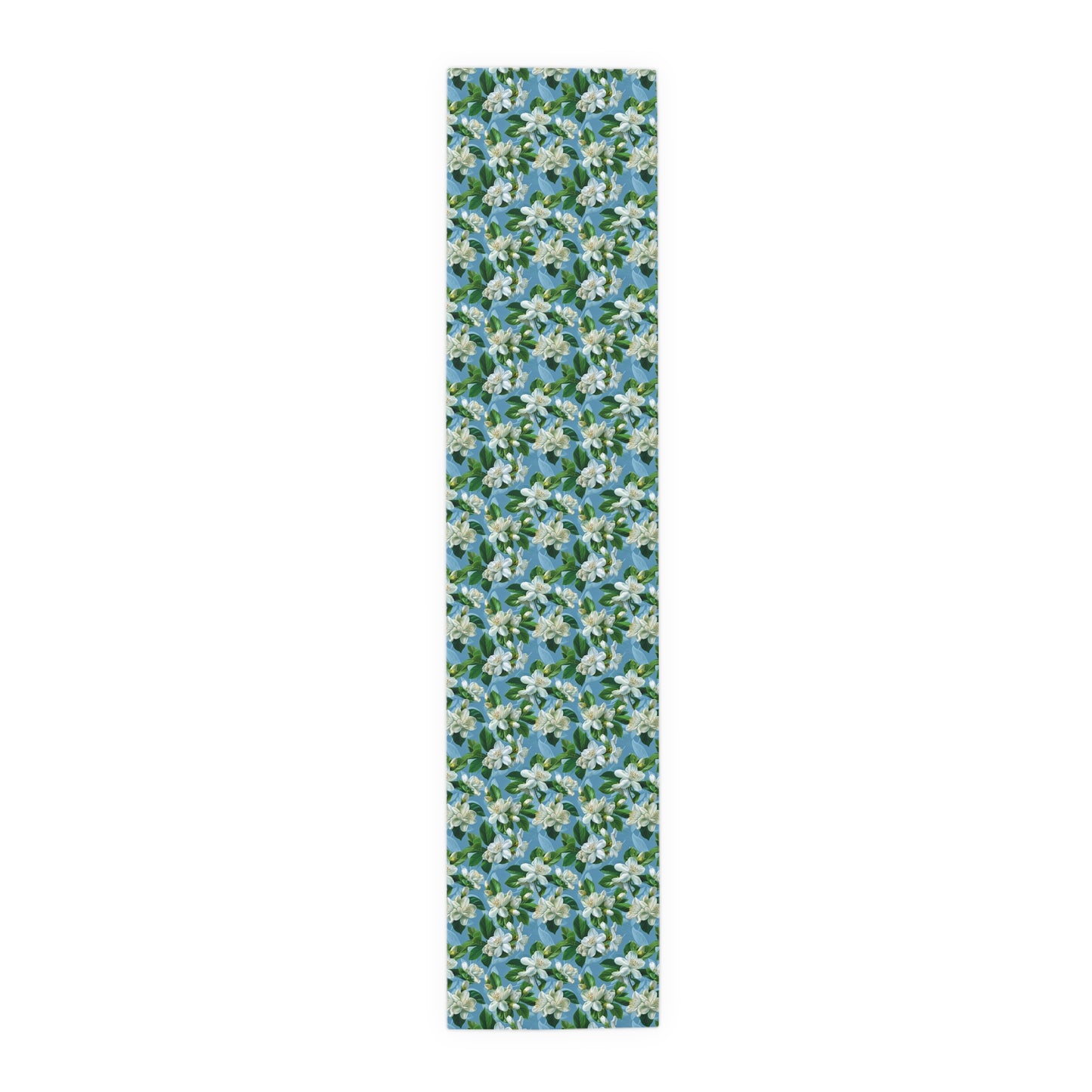Jasmine Whisper Table Runner - Set Your Table in Tranquil Elegance! Available in 2 sizes.