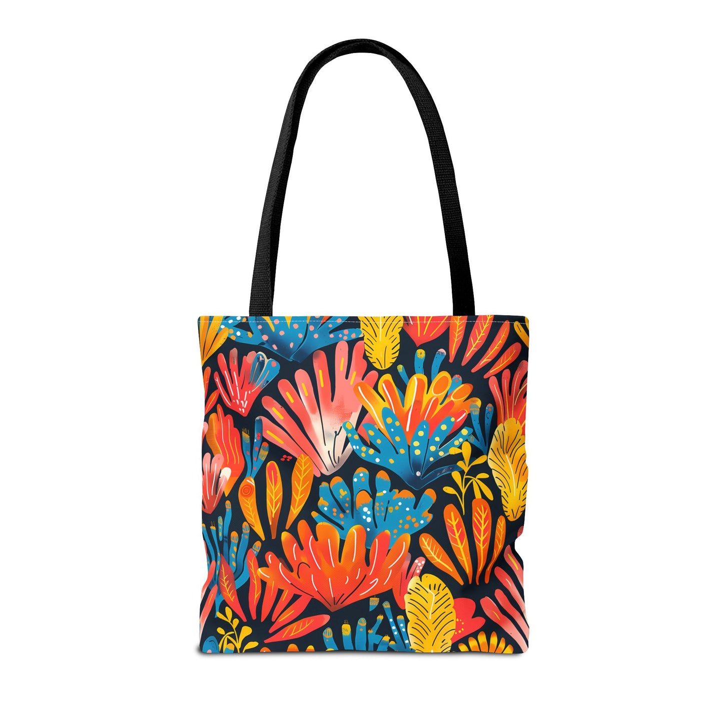 Coral Plume Tote Bag - Carry a Splash of Whimsy with Coral Plume! Available in 3 sizes.