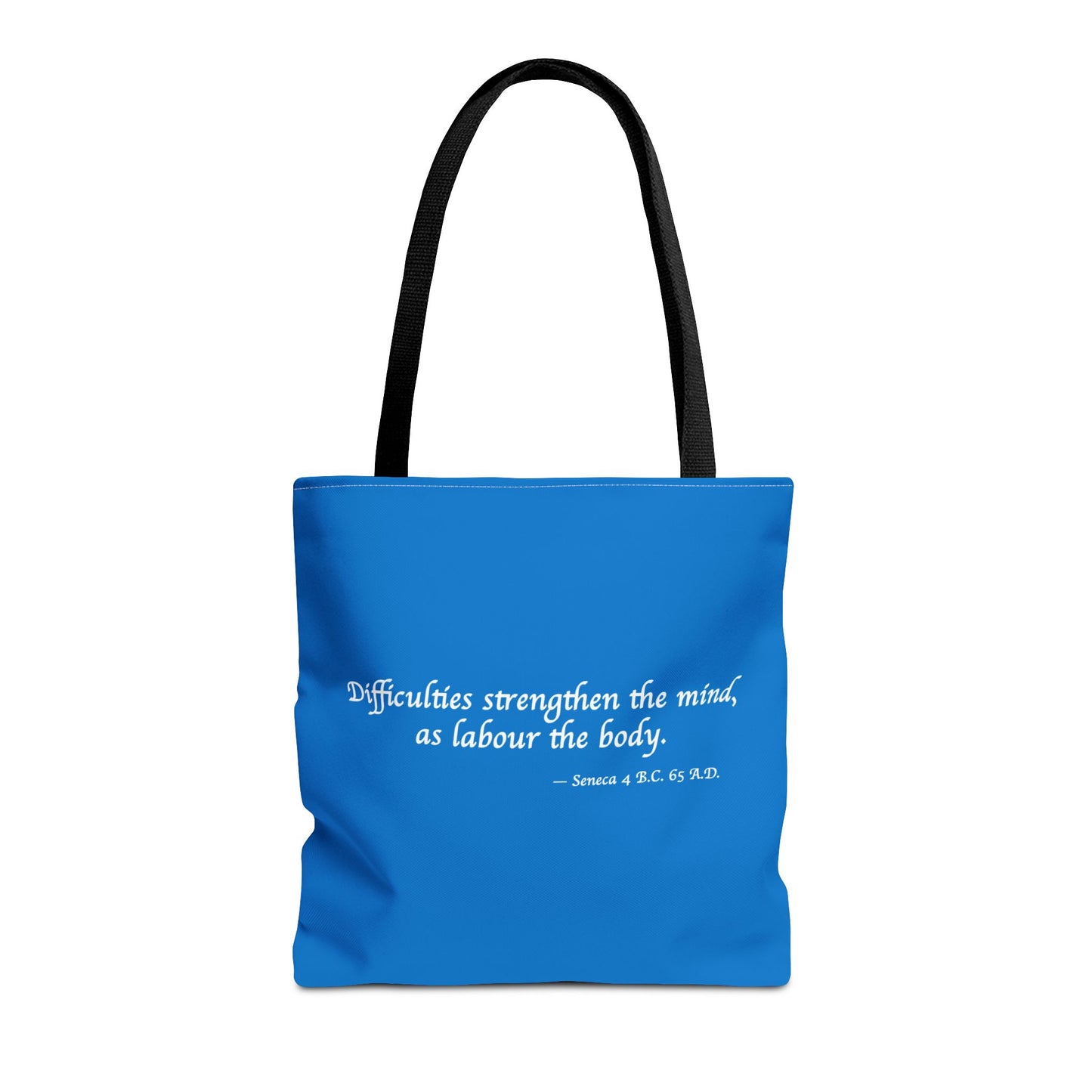 Strength Through Challenges Tote Bag - Carry Wisdom - Embrace Strength! Available in 3 sizes.