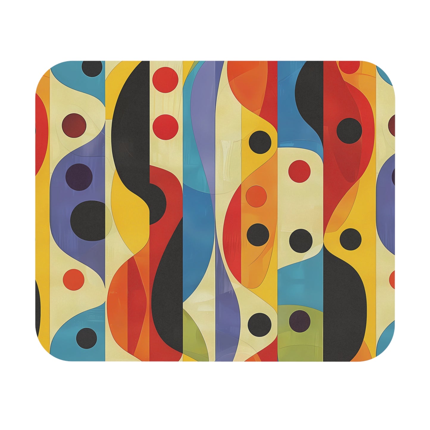 Linear Color Mesa Mouse Pad - Color Your Clicks with Vibrant Style!