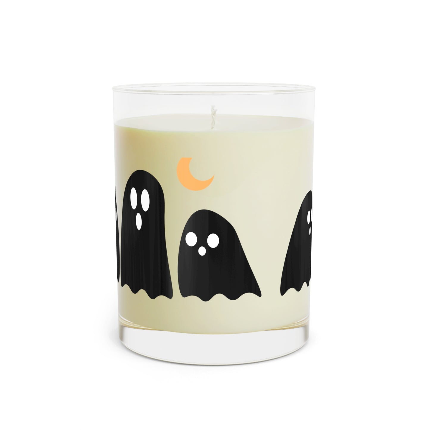 Spooky Specter Glow 100% Soy Wax Scented Candle - 11 oz. Full-Glass, Phthalate-Free & Lead-Free - Three Fragrance Options