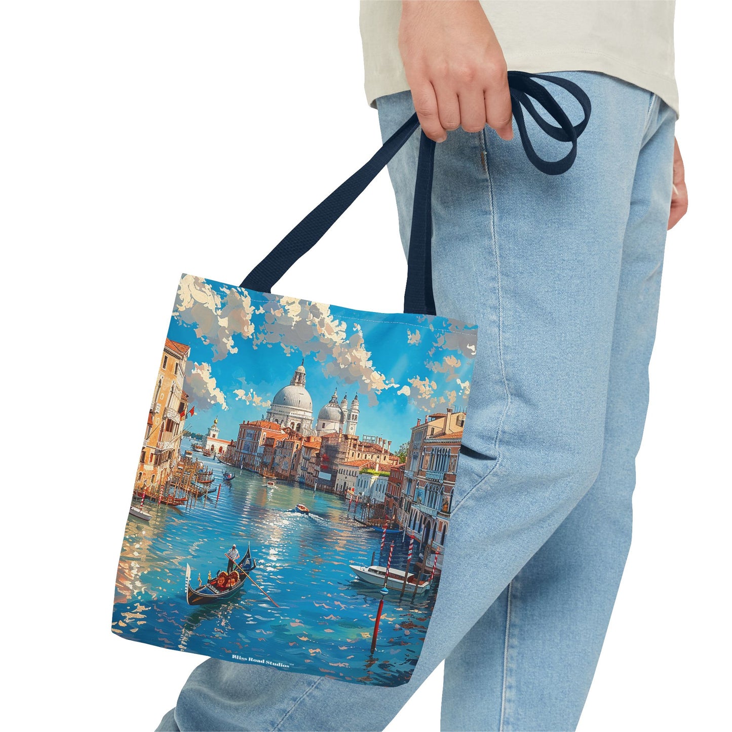 Venetian Grand Canal Tote Bag - Sail Through Venice - Carry the Magic Wherever You Go! Available in 3 sizes.
