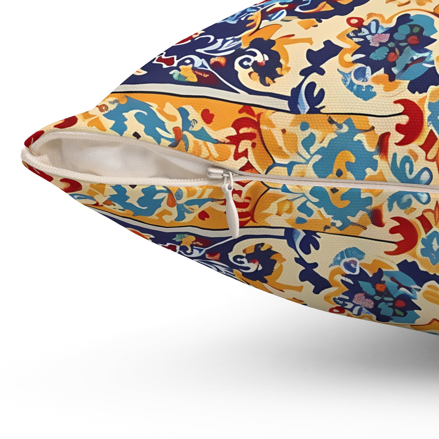 Moorish Elegance Square Throw Pillow - Spun Polyester - Double Sided Print - Concealed Zipper - Available in 4 sizes.