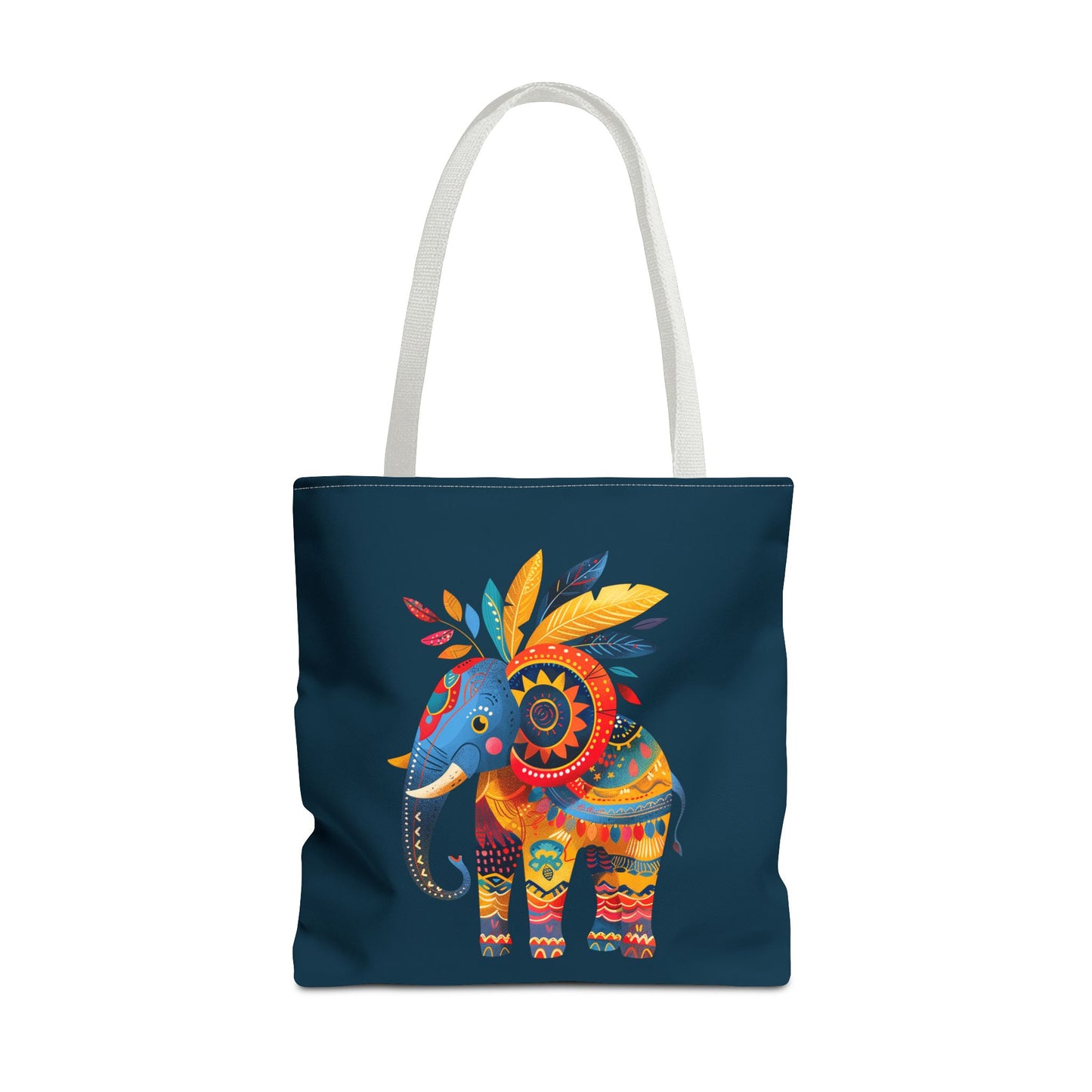 Ethnic Elephant Tote Bag - Carry the Spirit of the African Savanna with the Ethnic Elephant Tote! Available in 3 sizes.