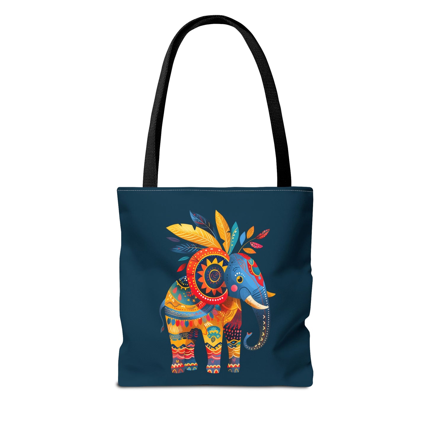 Ethnic Elephant Tote Bag - Carry the Spirit of the African Savanna with the Ethnic Elephant Tote! Available in 3 sizes.