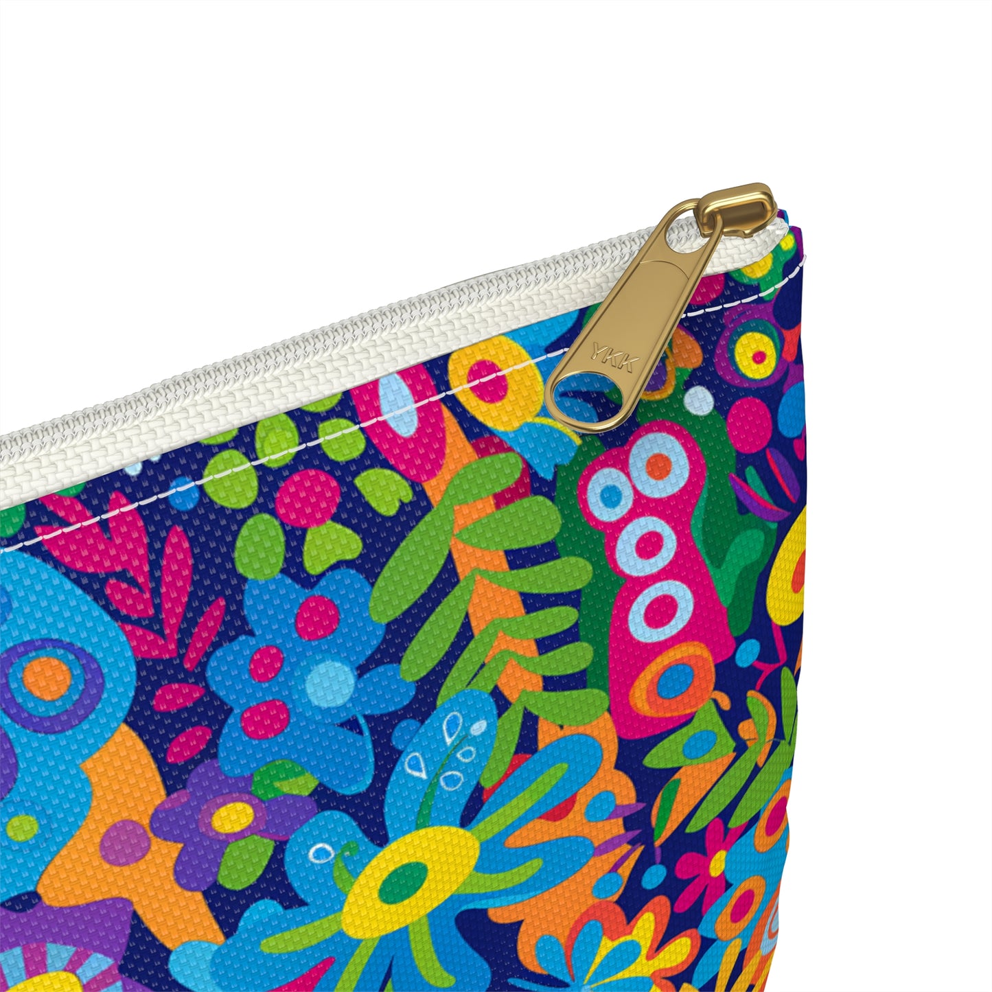 Groovy Garden Accessory Pouch - Step into the Groovy Garden and Let the Vibes Flow! Available in 2 sizes.