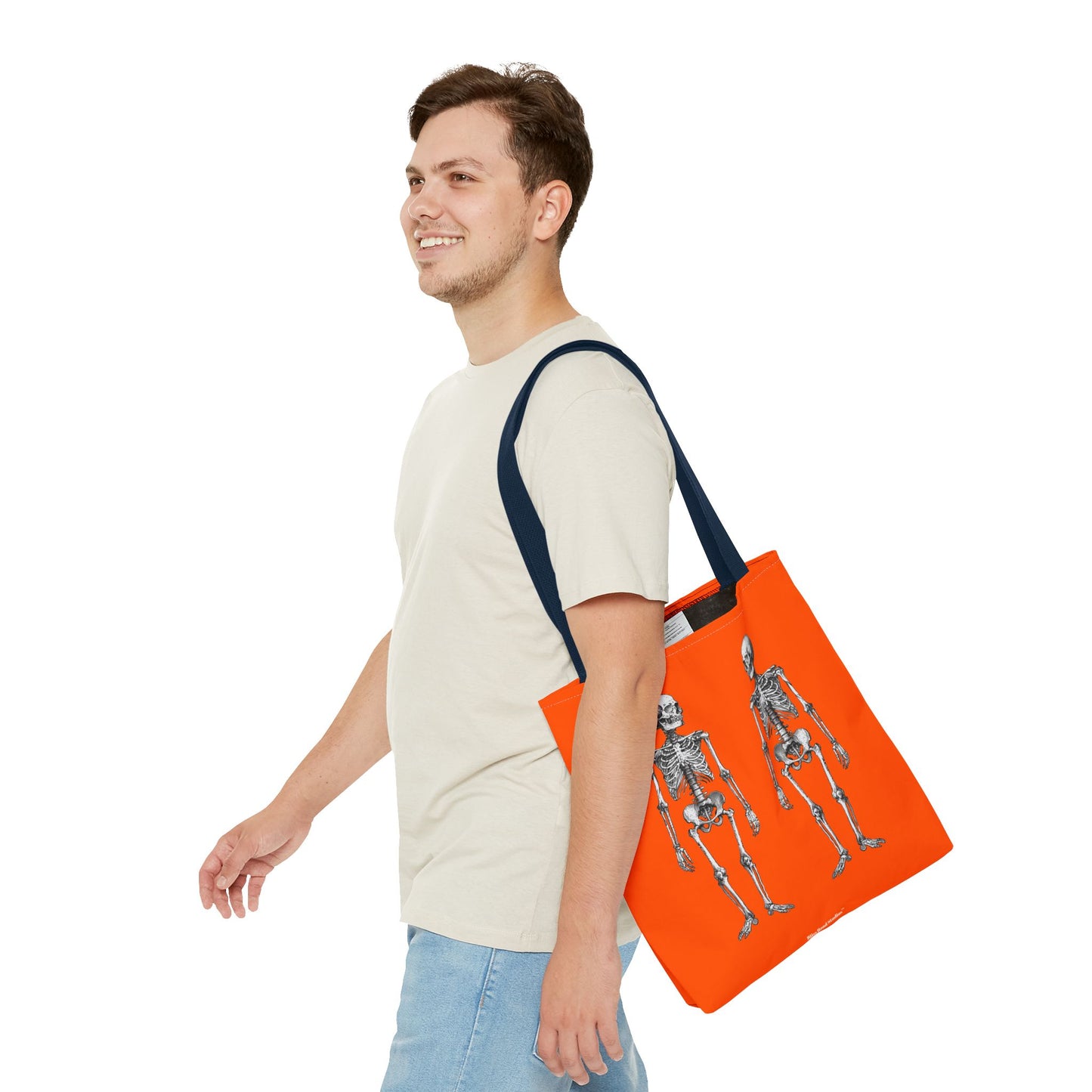 Boo Buddies! Halloween Tote Bag - Carry Some Spooky Style with Your Bony Buddies! Available in 3 sizes.