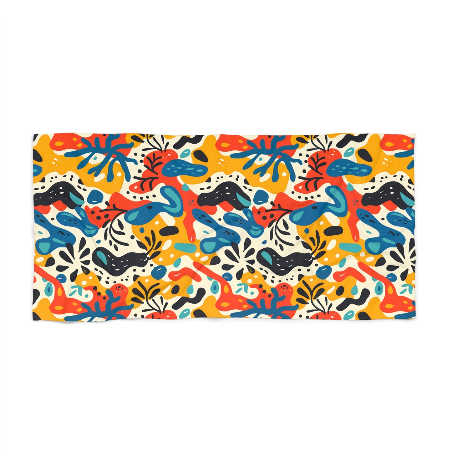 Spice of Life Luxurious Beach Towel - Add Splashes of Color to Your Beach Days! Available in 2 sizes.