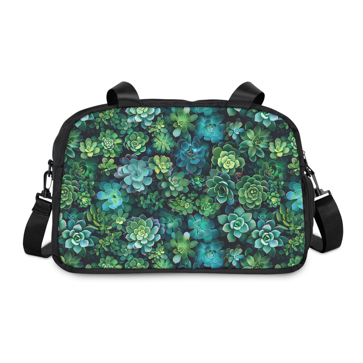 Succulent Forest Fitness Gym Bag - Carry Your Zen Forest with Every Workout!