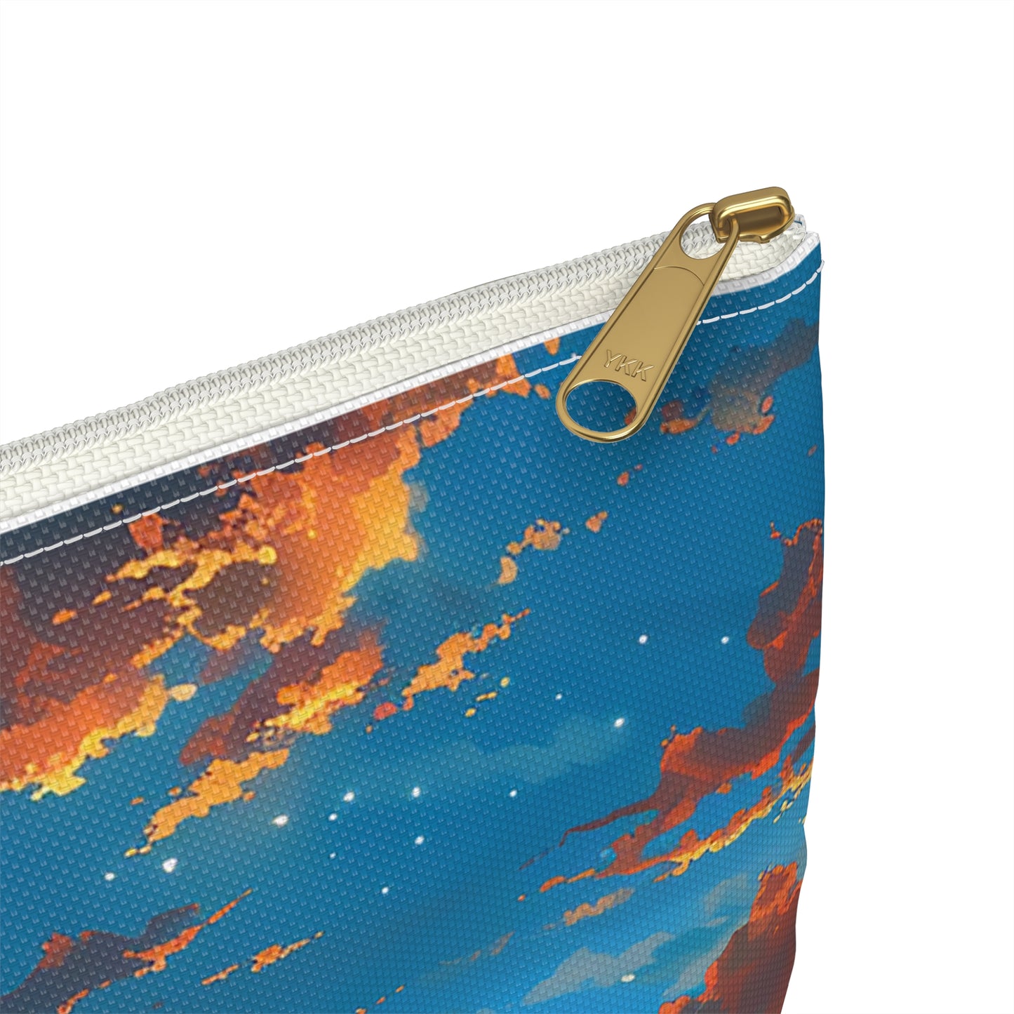 Cosmic Curiosity Accessory Pouch - Explore the Universe, One Dream at a Time! Available in 2 sizes.