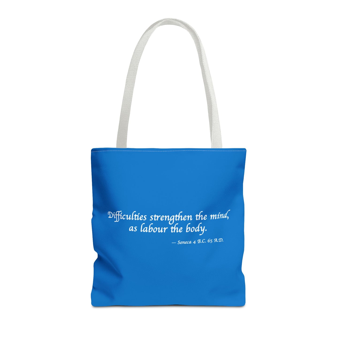 Strength Through Challenges Tote Bag - Carry Wisdom - Embrace Strength! Available in 3 sizes.
