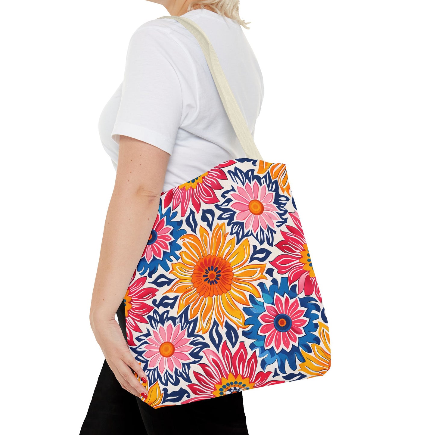 Sunsplash Petals Tote Bag - Radiate Sunshine and Style Wherever You Go! Available in 3 sizes.