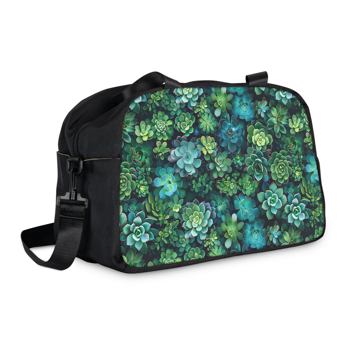 Succulent Forest Fitness Gym Bag - Carry Your Zen Forest with Every Workout!