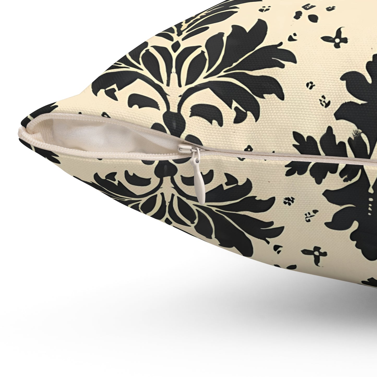 Flock Nouveau Square Throw Pillow - Spun Polyester - Double-Sided Print - Concealed Zipper - Available in 4 sizes.