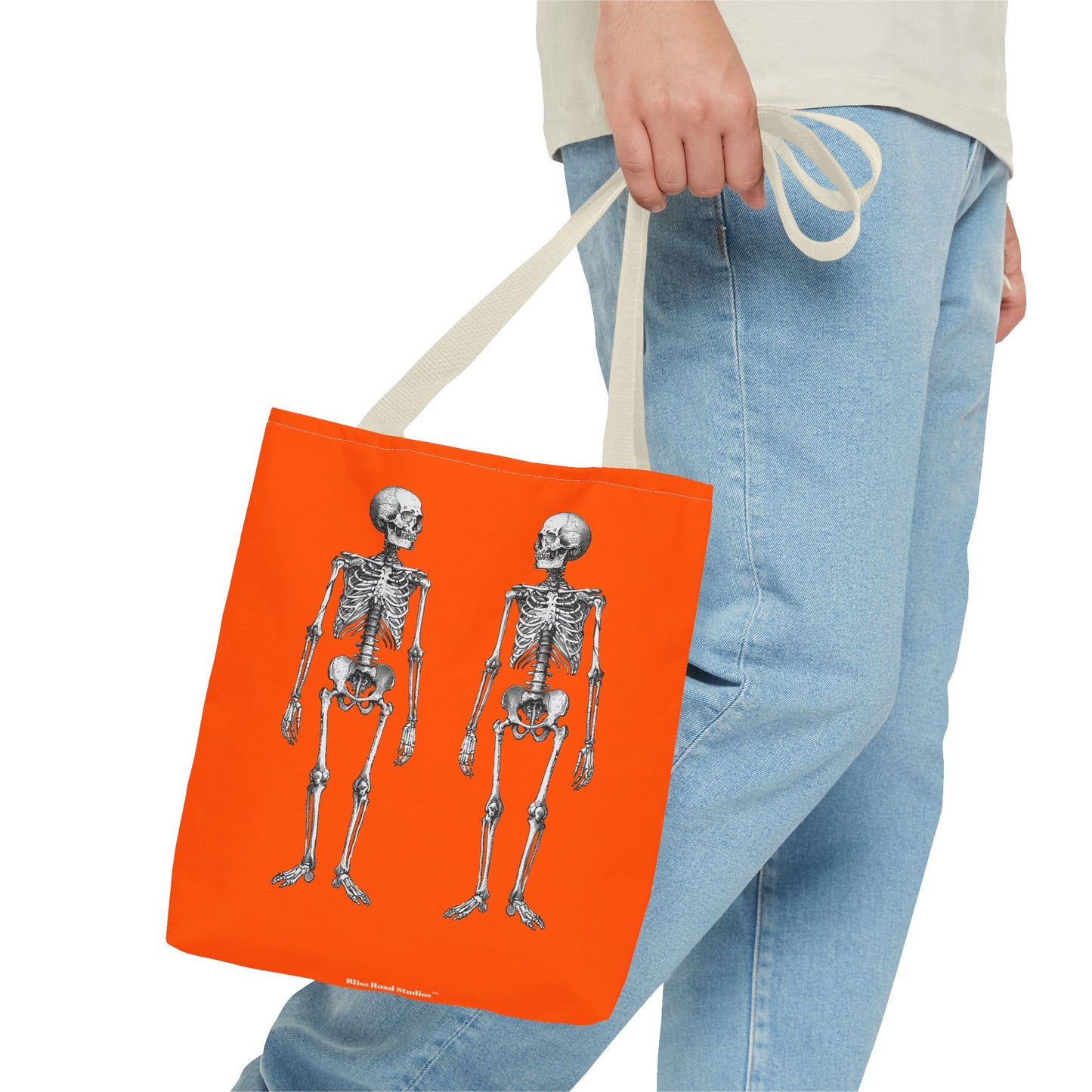 Boo Buddies! Halloween Tote Bag - Carry Some Spooky Style with Your Bony Buddies! Available in 3 sizes.
