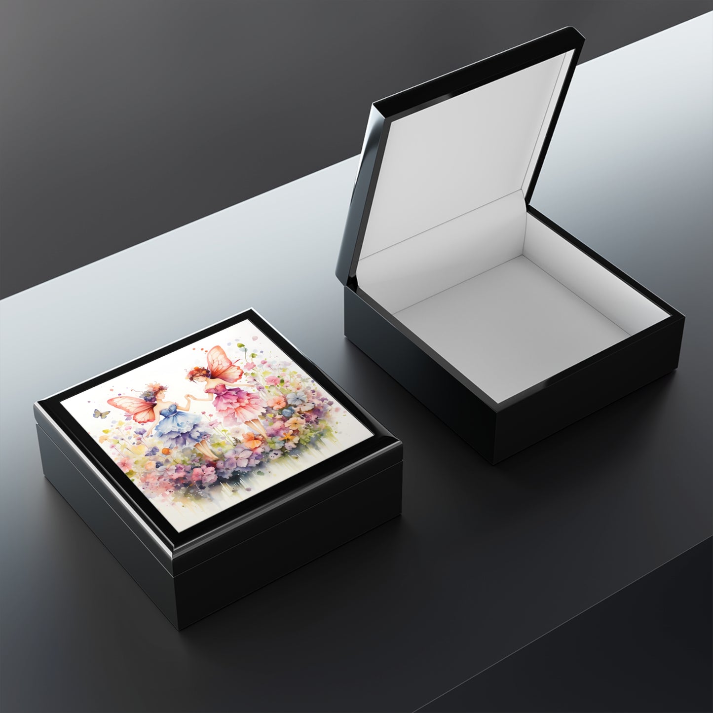 Enchanted Fairy Meadow Jewelry Box - Enchanting Design - Perfect Gift for Girls!