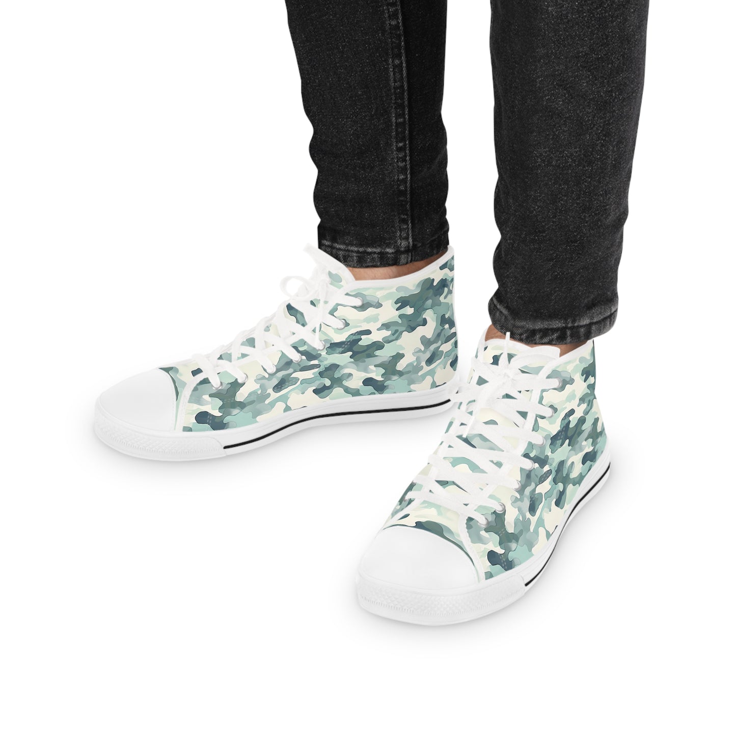CamoGroove Men's High Top Sneakers - Camo Just got Cooler - Step into Your Grove!