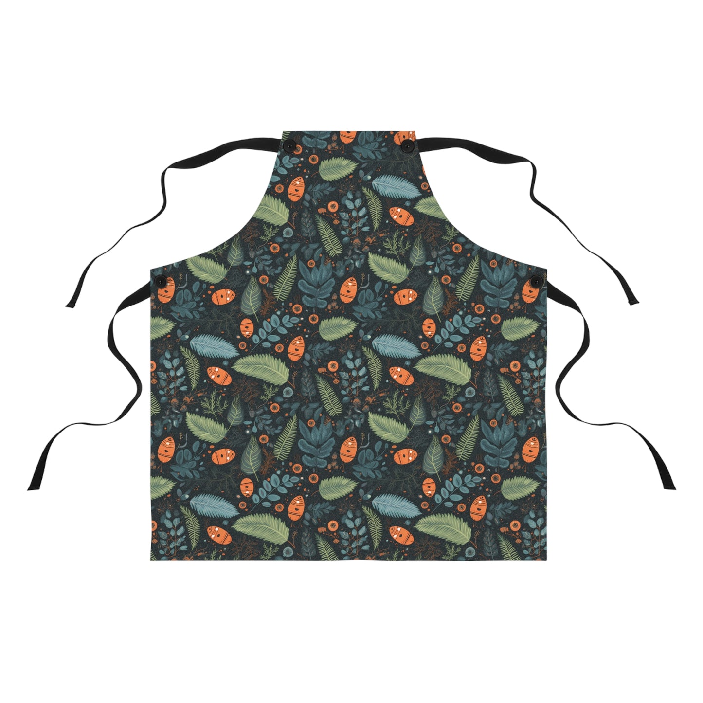 Mysterious Ferns Adult Apron - Cook in Style with Mysterious Ferns!