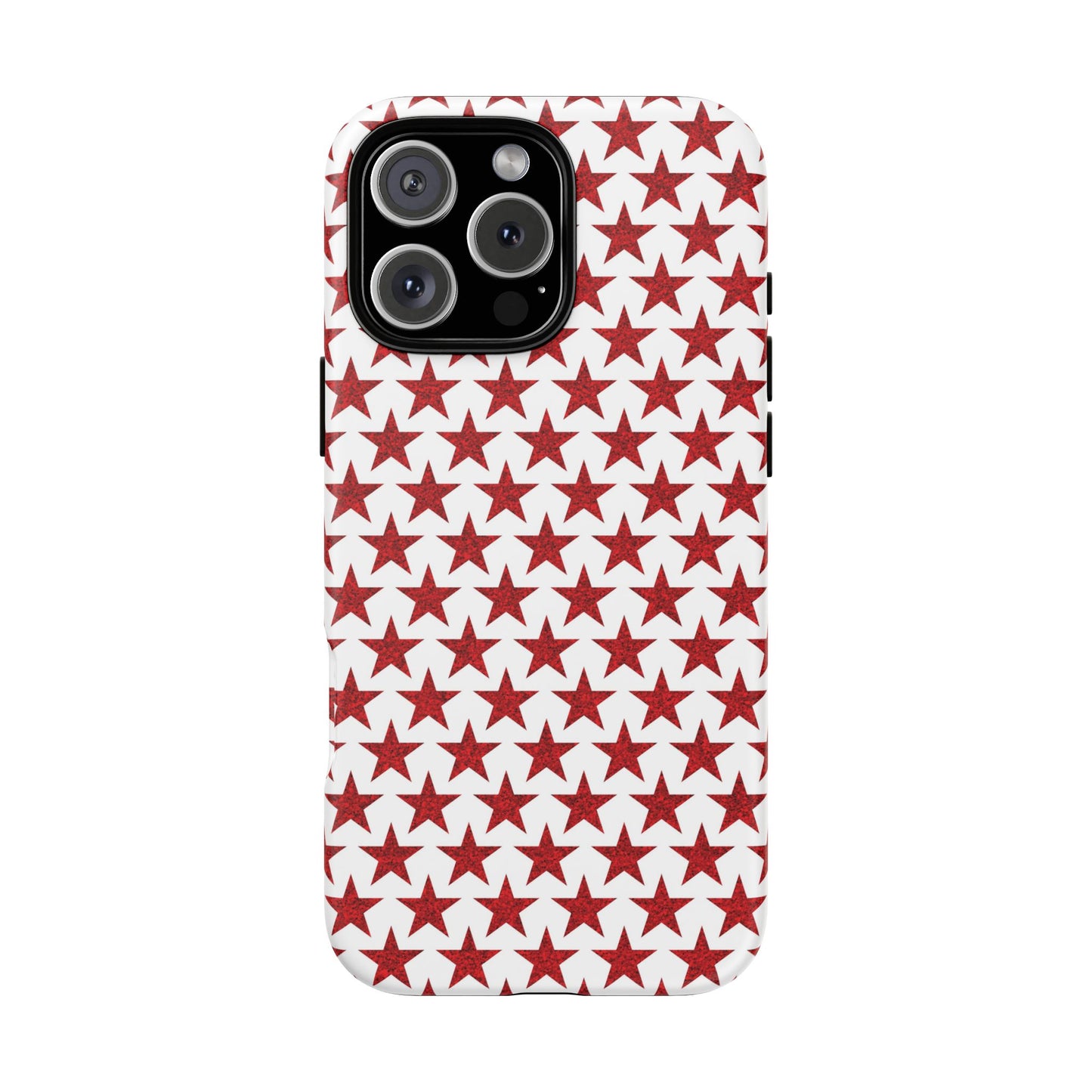 Star Spangled Sparkle Tough Phone Case for Apple iPhone, Samsung Galaxy, and Google Pixel.